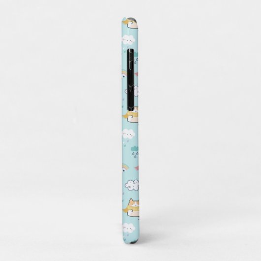 Cute Rainy Day Pattern  Case-Mate iPhoneケース (裏面/左)