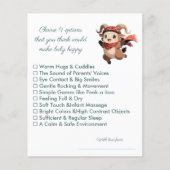 Cute Ram Baby Shower Happy Baby Game (正面)