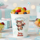 Cute Ram Winter Baby Shower Paper Cup 紙コップ