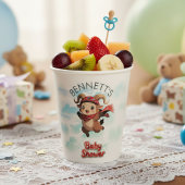 Cute Ram Winter Baby Shower Paper Cup 紙コップ