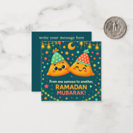 Cute Ramadan Mubarak  ノートカード