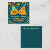 Cute Ramadan Mubarak  ノートカード (正面/裏面)