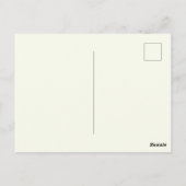 Cute reading cat lovers ポストカード (裏面)