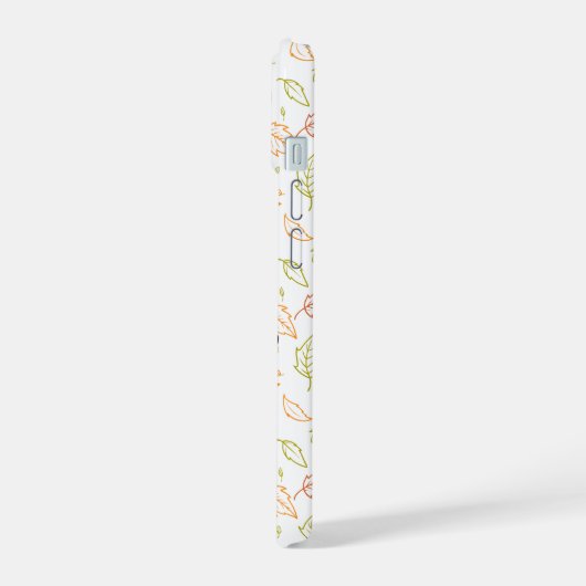 Cute Reading Goose Phone Case Soft Mood Book Lover iPhone 15ケース (左側面)