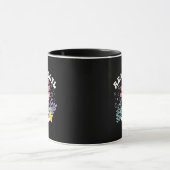 Cute Readsolotl Axolotl Reading Books Pun Coffee  マグカップ (中央)