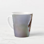 Cute Realistic Cat Face Coffee Mug カフェラテマグ (左アングル)