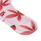 Cute Red Floral Heart Pattern Seamless Girly  カッティングボード (角)