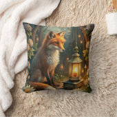 Cute Red Fox クッション (ブランケット)