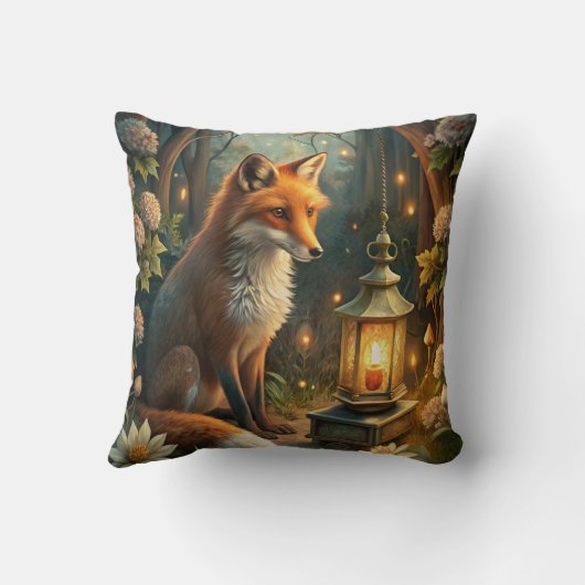 Cute Red Fox クッション (裏面)