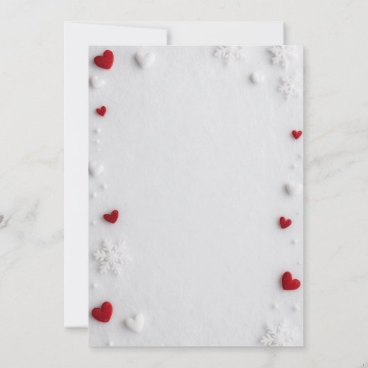 Cute Red Gnome Christmas Party Invitation 招待状 (裏面)