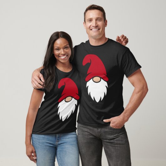 Cute Red Hat Christmas Gnome Tシャツ (ユニセックス)