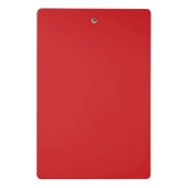 Cute Red Hearts on White Background | Valentine ミニクリップボード (裏面)