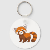 Cute Red Panda キーホルダー (裏面)