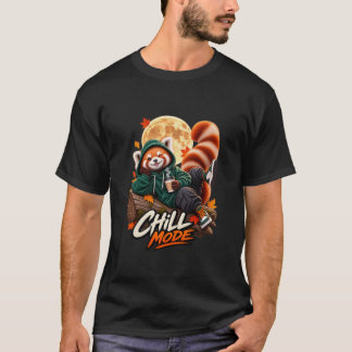 Cute Red Panda Chill Mode Tシャツ