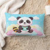 Cute Red Panda Coffee Mug & Pillow - Happy Kawaii  ランバークッション (ブランケット)