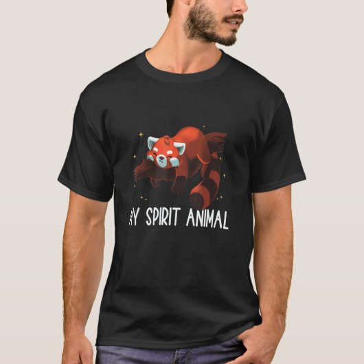 Cute Red Panda        Red Panda My Spirit Animal Tシャツ (正面)