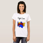 Cute Red Yellow Blue Airplane Cartoon for Kids Tシャツ (正面フル)