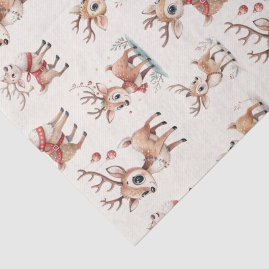 Cute  Reindeer 薄葉紙 (詳細)
