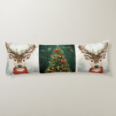 Cute Reindeer Christmas Bedding For Body Pillow ボディピロー (裏面)