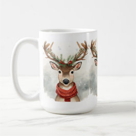 Cute Reindeer Christmas coffee Mug コーヒーマグカップ