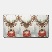 Cute Reindeer Christmas Desk Mat デスクマット (正面)