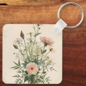 Cute Reindeer Christmas Keychain キーホルダー (裏面)