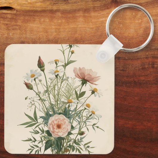 Cute Reindeer Christmas Keychain キーホルダー (裏面)