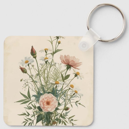 Cute Reindeer Christmas Keychain キーホルダー (裏面)