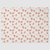 Cute Reindeer Holiday 薄葉紙 (正面)