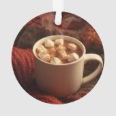 Cute Reindeer in Scarf Ornament | Kids Christmas  オーナメント (裏面)