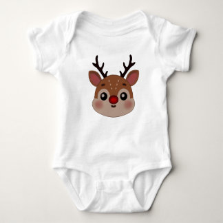 Cute Reindeer Onsie ベビーボディスーツ
