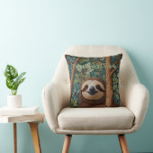 Cute retro boho Sloth  クッション (椅子)