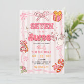 Cute Retro Christmas Winter Seven is So Sweet  招待状 (スタンド正面)