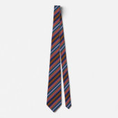 Cute retro colorful stripes ネクタイ (正面)