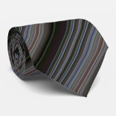 Cute retro modern stripes ネクタイ (ロール)