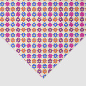 Cute Retro Penny Flower Pattern 薄葉紙 (詳細)