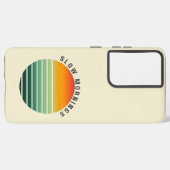 Cute Retro Sunset Phone Case Samsung Galaxyケース (左側面)
