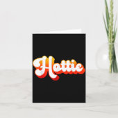 Cute Retro Vintage Hottie カード (正面)