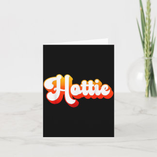 Cute Retro Vintage Hottie カード