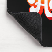 Cute Retro Vintage Hottie マウスパッド (コーナー)