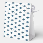 Cute Ribbon Bows & Dots Party Gift Packaging フェイバーボックス (裏面)