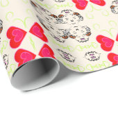 Cute Ribbon Pattern ラッピングペーパー (ロールコーナー)