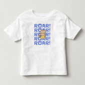 Cute Roaring Gym Cat トドラーTシャツ (正面)