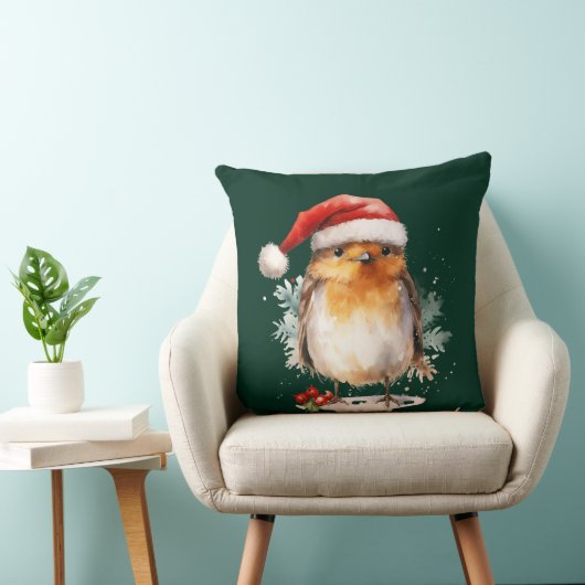 Cute Robin クッション (椅子)