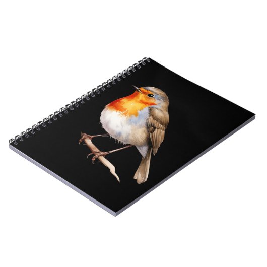 Cute Robin ノートブック (左側)