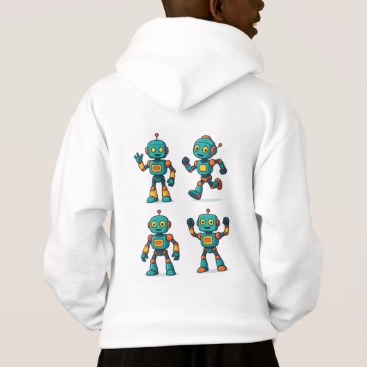 Cute Robot T-Shirt (裏面)