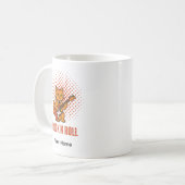 Cute Rock Cat Personalizable Mug コーヒーマグカップ (正面左)