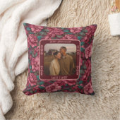 Cute Romantic 20Th Anniversary Throw Pillow クッション (ブランケット)