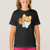 Cute Romantic Corgi Tシャツ (正面)