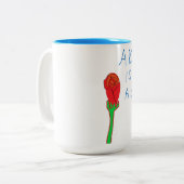 cute romantic mug ツートーンマグカップ (正面左)